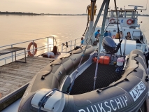 Zelfs de golven gaan rusten...