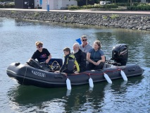 Boot 1 vaart uit