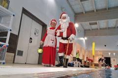 Kerstman en -vrouw